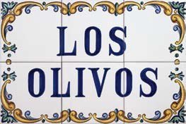 ROTULO CERAMICO DECORADO 30X45 - MLM